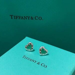 Tiffany & Co. Silver Heart Earrings